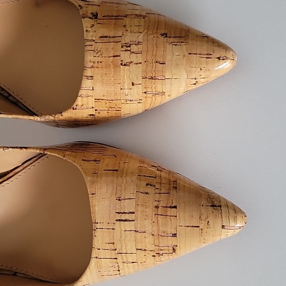 Lauren - Ralph Lauren Faux Cork Heels size 9 - Picture 3 of 7